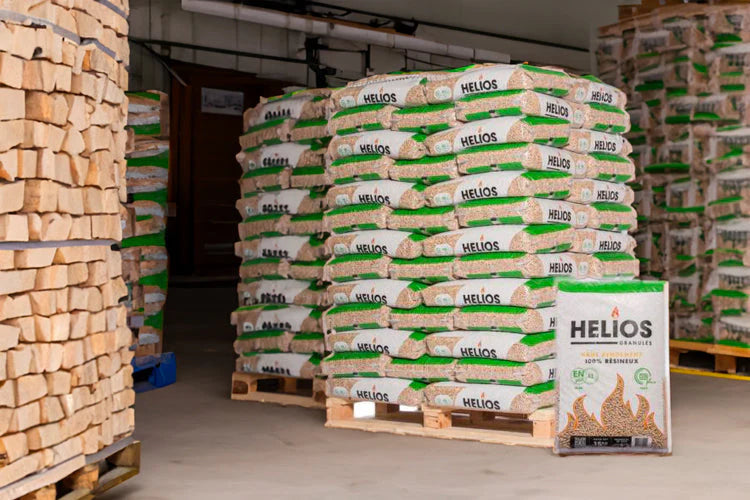 Pellets de bois Helios de 15 kg